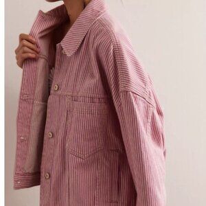 NWOT Free People We The Free Opal Swing Railroad Jacket